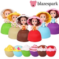 BLAZESPARK Cupcake Princess Dolls, Cupcake Princess Cupcake Mini Dolls, Kawaii Transformed Scented P