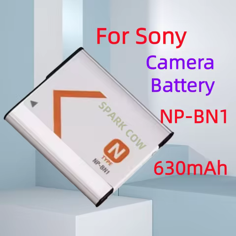 High quality 630mAh For Sony NP-BN1 Camera Battery or Charger NP BN1 For Camera DSC T110D TX10 W330 