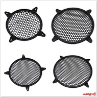 6/8/10/12 inch Black Metal Mesh Round Car Subwoofer Speaker Cover Car Refitting Parts [WG]