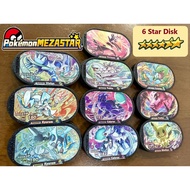 Pokemon Mezastar 6 Star Disk Card Superstar 100% scannable