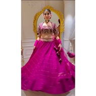 special velvet Lover Lehngha choli * Lehengha Choli with dupata*
