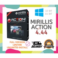 Mirillis Action! 4.44 🔥 LATEST | Record Game | Screen recorder | Full.Activated