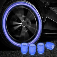 ⚡NEW⚡Car Tire Valve Auto Fluorescent Tyre Valves 4/8/16 PCS Blue Universal New