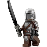 Original Lego Star Wars - The Mandalorian / Din Djarin / Mando (Helmet with Top Lines) 75348 75361 7