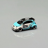 MGT 1/64 LB-WORKS X Abas Works ABARTH 595 Alloy Diecast Model Car Collection Toy Station Vehicle Gif