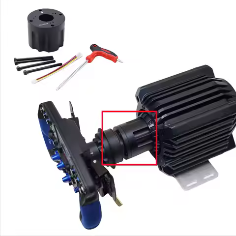 Simulation Game Accessories Simube Extension(58mm) For Fanatec DD/DD+ base Side Aluminum alloy mater