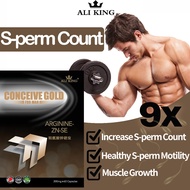 [Aliking]Arginine 300mg Amino Acid, Increase Sperm Count & Motility, Fertility, Build Muscle |60 Veg