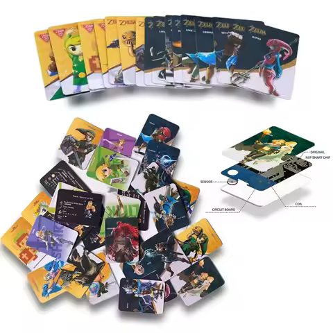 Game Card Big/ Mini NFC Game Cards Fantasy Adventure Game Collectible Cards for Players Mini Game Ca