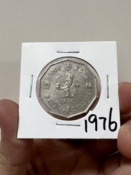 （十角形伍圓76年）香港硬幣英女王伊利沙伯1976年五元Government of Hong Kong Queen Elizabeth ll 1976 $5