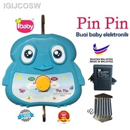 【NEW】○¤▧🔥PinPin BABY ELECTRONIC BABY CRADLE🔥 PinPin BUAIAN ELEKTRIK/ Buai elektrik/buaian baby/ BABY CRADLE IBABY