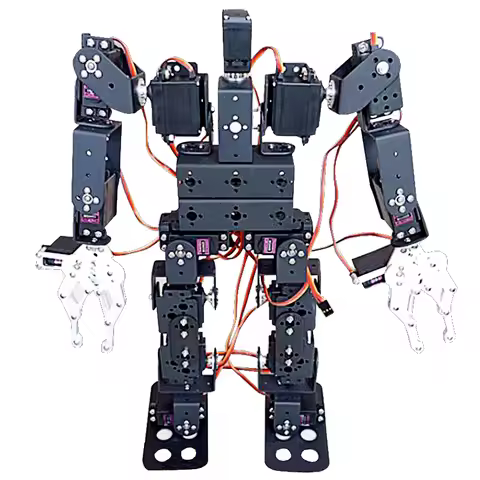 17 DOF Humanoid Robot Frame Educational Robot Kit for Ardunio Robotic Walking Compatible Servo MG996