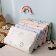 [Ready Stock] Cotton Latex Pillow Case Covers Sleeping Pillow Protector Baby Children Bed Linings Ca