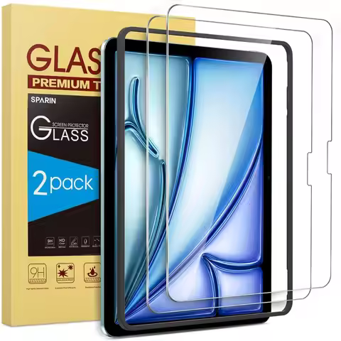 2 Pack Screen Protector for iPad Air 11-inch M3 2025 & M2 2024, (iPad Air 7th/6th Generation), Tempe