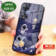 Glass Softcase For Oppo A58 (5G) - OPPO A58 (5G) Phone Case [T88].