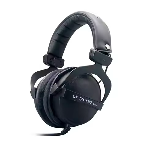 Dynamic DT770 PRO 80OHM Studio Monitor Closed Headphones High-Fidelity Sound for Studio Recording Mi