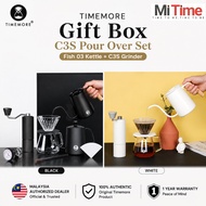Timemore - C3s pour Over Set (C3s Chestnut Grinder + Fish 03 kettle/Fish Youth + Coffee Pot + Drippe
