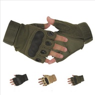 Tactical Fingerless Gloves Military Army Shooting Glove Paintball Airsoft Bicycle Motorcross Combat Hard Knuckle Half Finger Gloves
