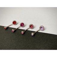 Titanium G23 navel piercing body 12.0 - 14.0