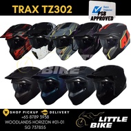SG SELLER 🔥PSB APPROVED Trax Tz302 motorcycle helmet