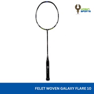 FELET GALAXY FLARE 10 (3U G1) Woven Badminton Racket + Free String &amp; Grip