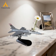 Hawinde เครื่องบิน F-16C จำลองจำลองการศึกษาเครื่องบินรบเหมือนจริงสำหรับตกแต่งห้องนั่งเล่นชั้นวางของ