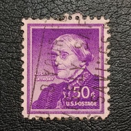 Prangko Amerika 271 - 50 Cents Susan B. Anthony