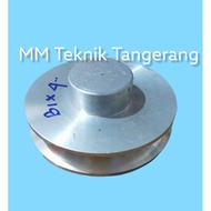 POLI Pully B1 x 4 inch Solid Aluminum Pulley Polli Pulley B1 4" B1x4" B1x4 B 1x4" 1x4 B1 x 4" Alumin