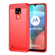 LANLIN เคสสำหรับ Motorola Moto E6 Plus E6 Play E6i Moto E7 Plus เคสโทรศัพท์เพาเวอร์ E7i E7ครอบ TPU น