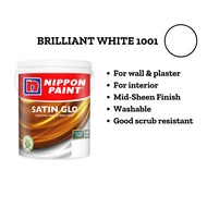 18L Nippon Satin Glo - 1001 Brilliant White