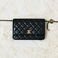 CHANEL WOC 黑金核桃 芯片款