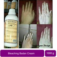 NATURALE BLEACHING CREAM 1000GR - BLEACHING BADAN NATURALE 1000GR Lynn Design