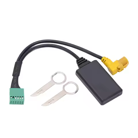 MMI 3G AMI 12Pin Bluetooth 5.0 AUX Cable Adapter Wireless Audio Input Replacement for A4 A6 Q5 Q7 A5