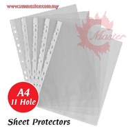 A4 11 Hole Sheet Protector (10s)