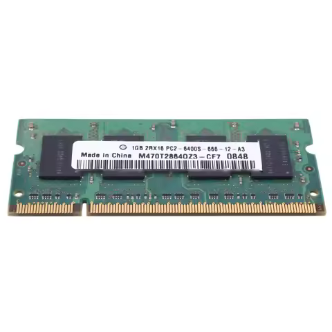 Exquisite-2X DDR2 1GB Notebook RAM Memory 2RX16 800MHZ PC2-6400S 200Pins SODIMM Laptop Memory