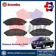 Brembo Front Brake Pad Nissan Navara D40 4WD
