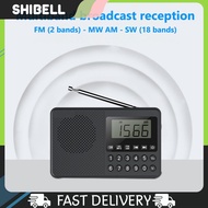 FM/AM/SW MP3 Player LED Digital Display Full Band MP3 Music Player Plug And Play