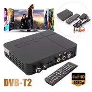 ⚡SALE⚡ กล่อง Digital TV K2📺 กล่องรับสัญญาณดาวเทียมทีวีดิจิตอล🌟ไม่ต้องใช้ wifi 📺HDMI DVB-T2 กล่องดูทีวีเสรี VGA/AV TUNER K2 Full HD 1080P🚀เสาอากาศแยกขายค่ะ