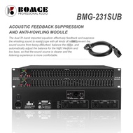 BOMGE 231SUB professional equalizer, analog dual-channel 31-band stereo 231EQ audio signal processor