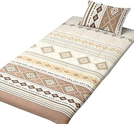 Merry Night FF13116-96 Futon Cover, Kilim, Beige, Single Long, Approx. 41.3 x 84.6 inches (105 x 215