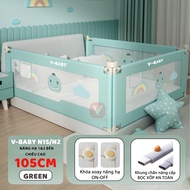 Thanh Chắn Giường V-BABY N2 (N1S) Mới Nhất 2025 - 1 Thanh Chắn 1 Mặt