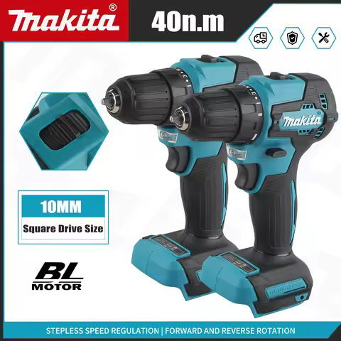 Makita DDF485 340W 18V Rechargeable Drill 40N.m Torque 13mm Chuck For Furniture Installation Concret