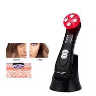 ℗┅✔CkeyiN Facial Beauty Massager RF EMS Radio Frequency Face Skin Tightening Machine Care Device for