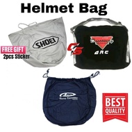 Helmet Bag SHOEI & AR@ FREE Sticker / Discovery Bag  -High Quality JF1 JF2 JF3 JF4 J-FORCE 4 CJ-2 J-