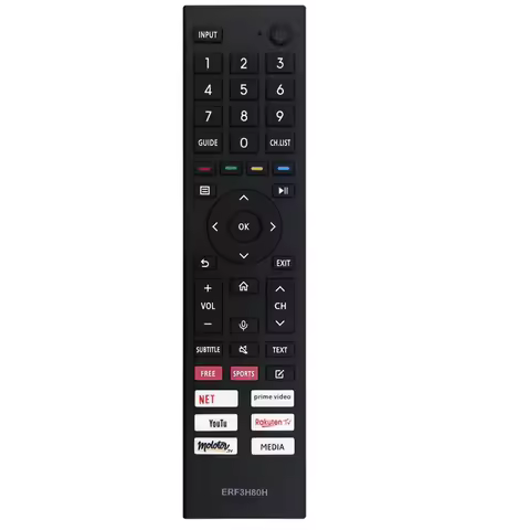 A95Q-ERF3H80H Remote Control Replace For HISENSE Smart LED TV 43A7GQ 50A7GQ 55A7GQ 65A7GQ