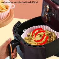 【EPPH】 20cm Air Fryers Oven Baking Tray Fried Pizza Chicken Basket Mat AirFryer Silicone Pot Round Replacemen Grill Pan Accessories [zkm]