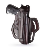 1791 - Beretta 92fs Thumb Break Holster - Right Handed OWB Leather Gun Holster - Fits Beretta 92FS, 