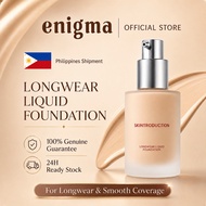 Enigma Beauty Skintroduction Longwear Liquid Foundation Long-Lasting Smooth Coverage Makeup Base