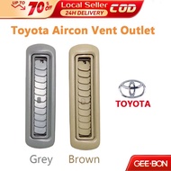 GEEBON Car Air Conditioning Vent AC Panel Grille Cover For Toyota Aircon Air Outlet Vent