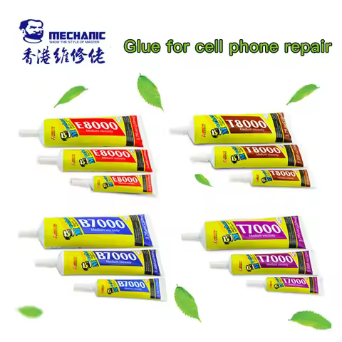 15ML 50ML 110ML B/T-7000 Clear Contact Phone Repair Adhesive Universal Glass Plastic DIY Glue B/E800