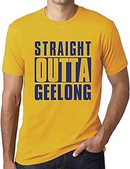 Men's Graphic T-Shirt Straight Outta Geelong Eco-Friendly Limited Edition Short Sleeve Tee-Shirt Vin